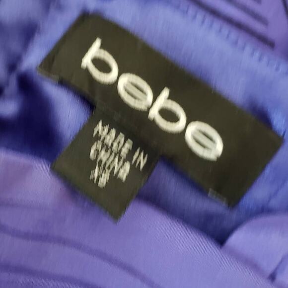 Bebe Silk Adorned Mini Dress Size XS - Picture 4 of 7